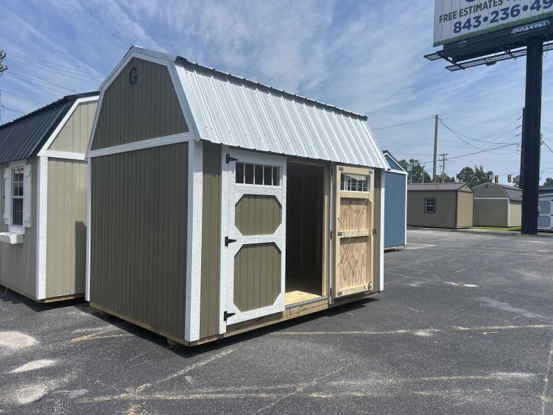 08x12 SIDE LOFTED BARN