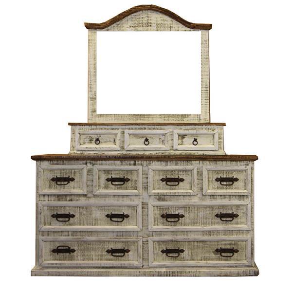 White 8 Drawer Dresser
