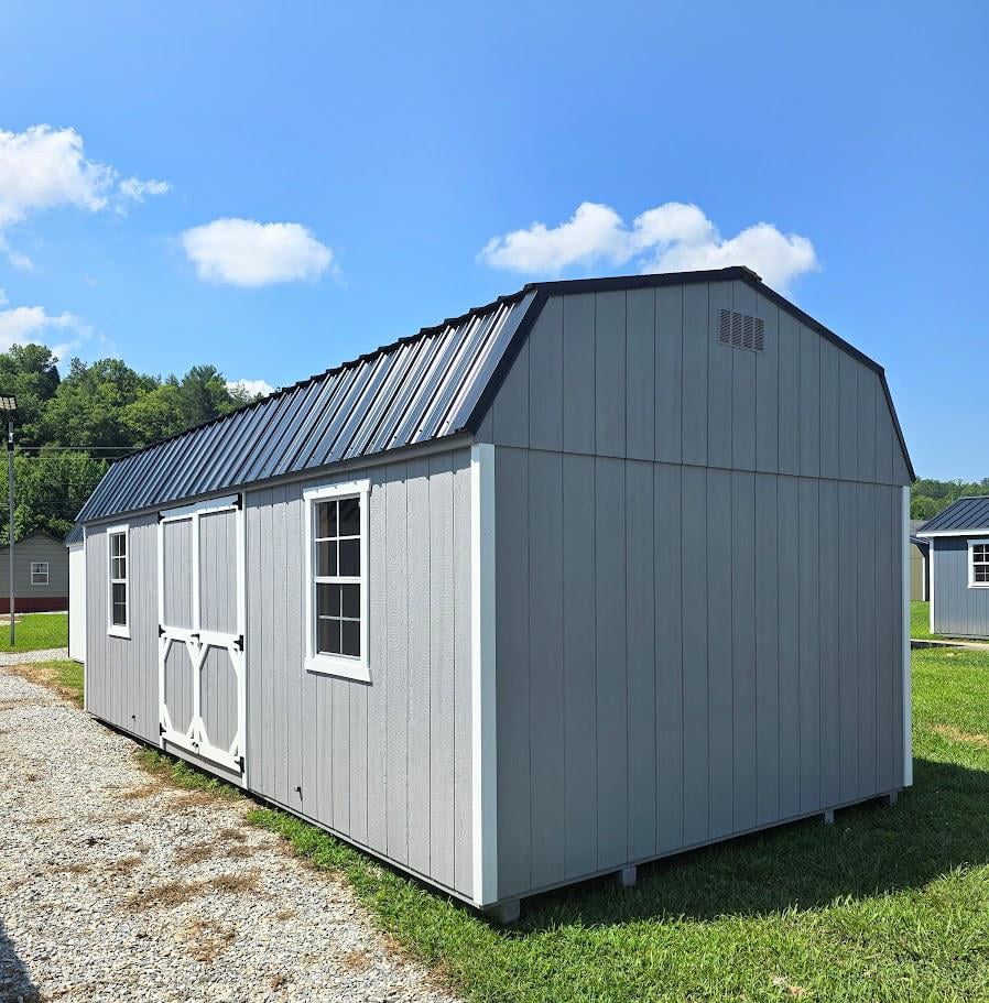 SAVE $429 OFF! - 10x20 LOFTED BARN! -$8,166 OR $322 DOWN & $322/MO - NO CREDIT CHECK - EVERYONE APPROVED!