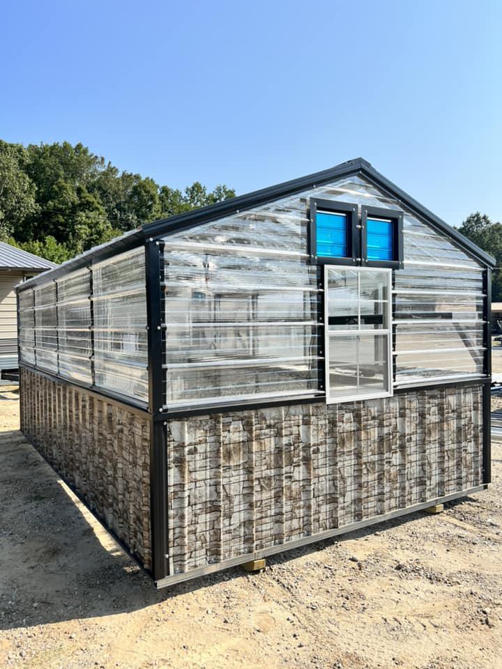 GREENHOUSES!! OPTIONS, FEATURES, AND UPGRAGES!! Extend your gardening season today!