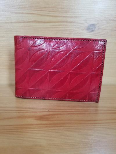 Genuine Leather Bifold Wallet.