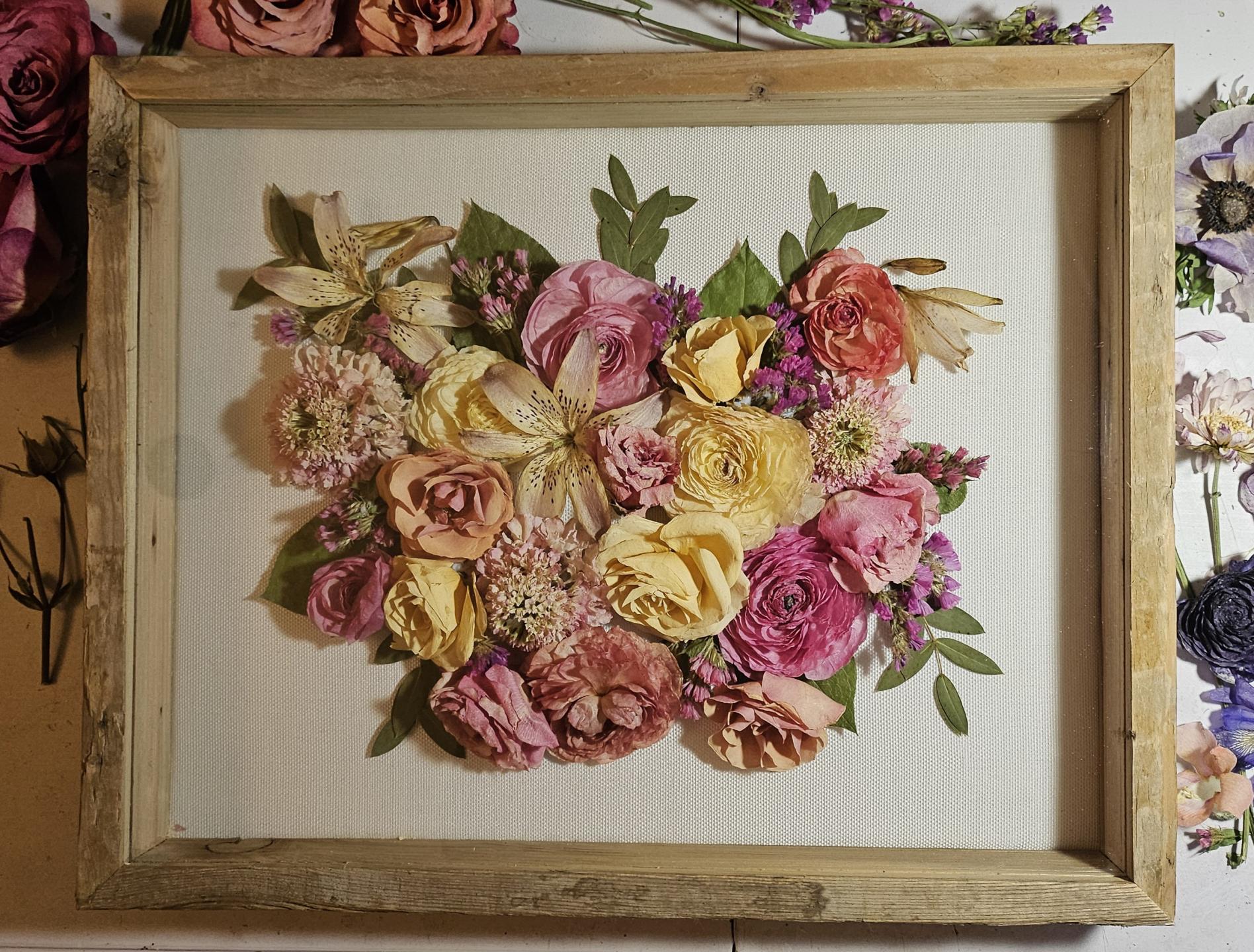 Spring Bouquet Shadowbox