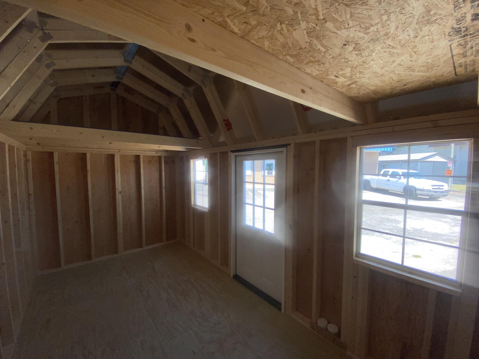 8x16 Side Lofted Barn