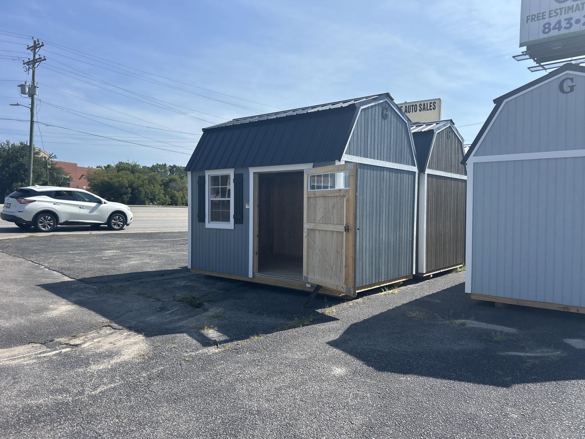 08x12 SIDE LOFTED BARN