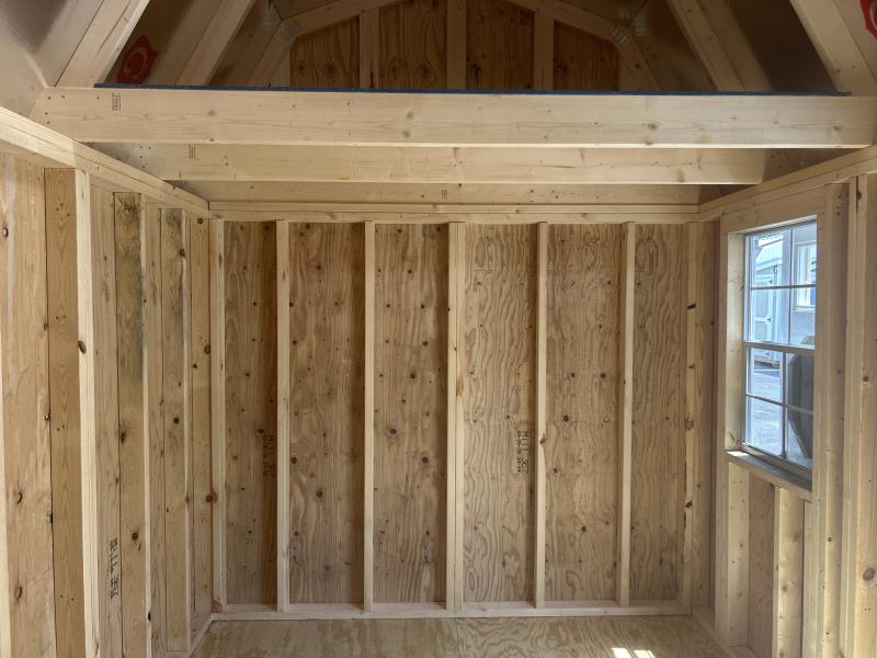 08x12 SIDE LOFTED BARN