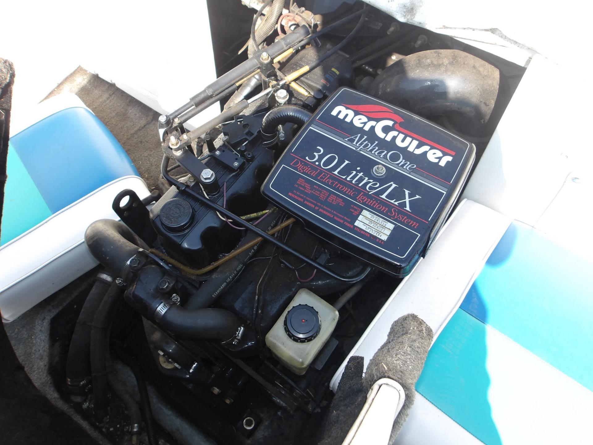 Rinker boat and Trailmaster trailer