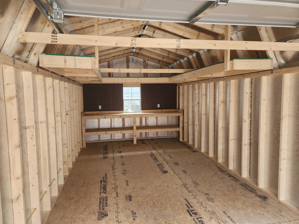 12x24 Lofted Garage