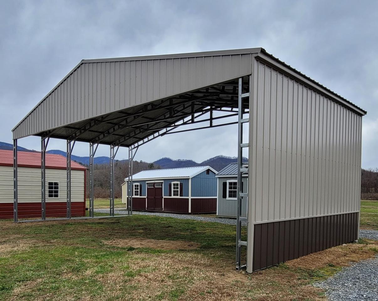 20% OFF - COMMERCIAL STRUCTURE 40X20X12 - LADDER LEGS & RAFTERS - ONLY $12,003 PLUS TAX
