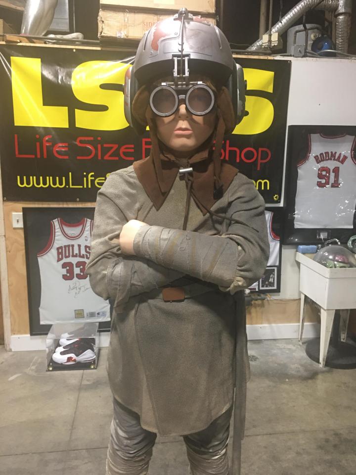 Life Size Star Wars Anakin Skywalker with ORIGINAL JC PENNEY PRICE TAG