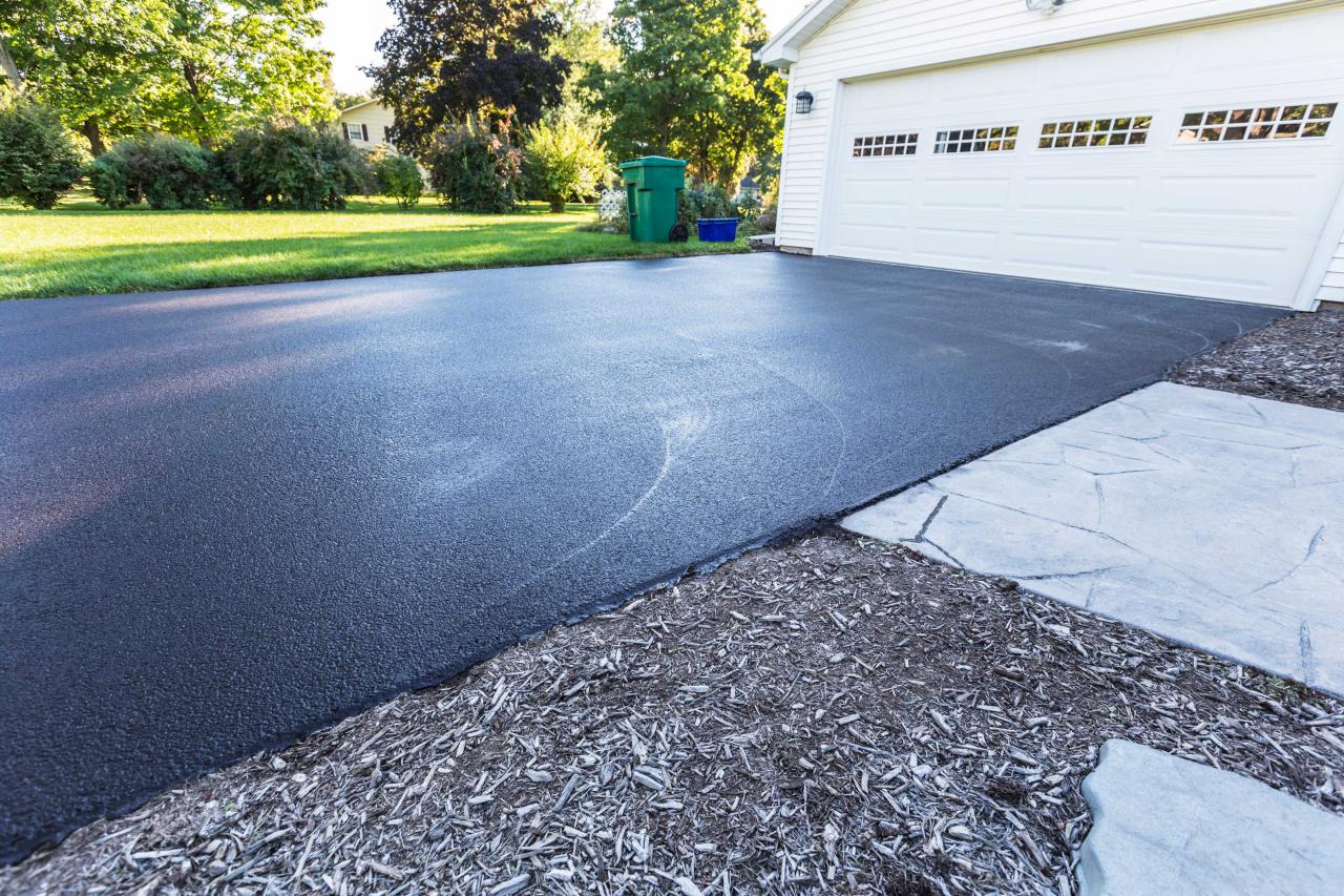 Sealcoating, Crack Filling & Striping 