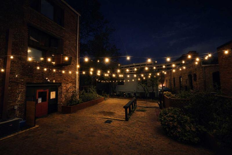 Bistro &amp; String Lighting