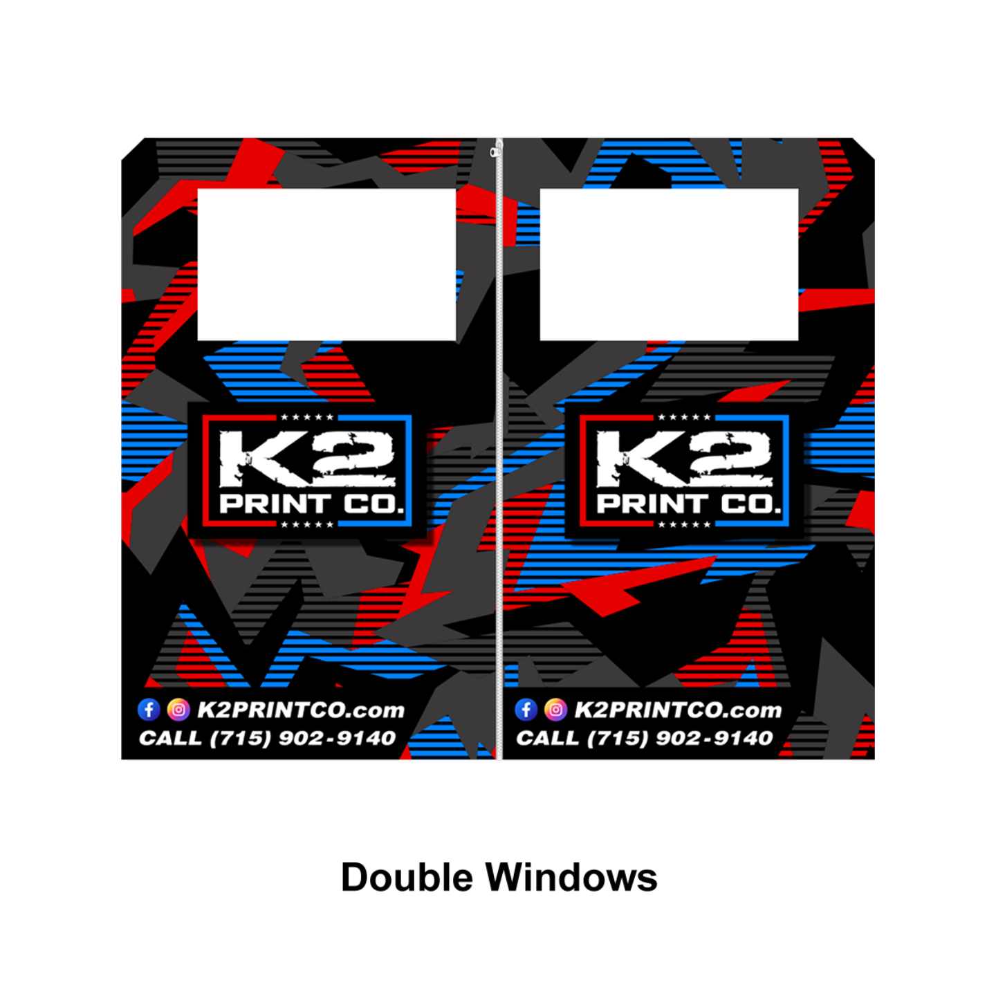 Custom Race Trailer Curtains