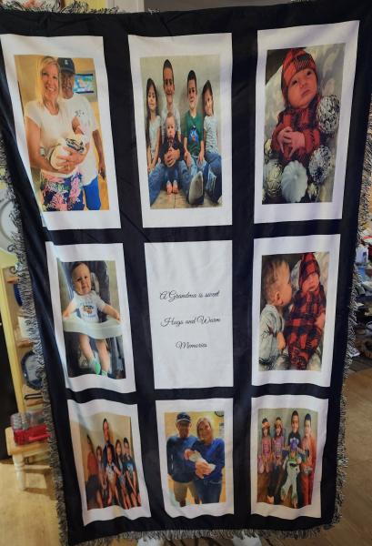 custom 9 Grid Blanket