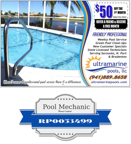 Professional Pool Cleaning Services in Venice, FL and surrounding areas