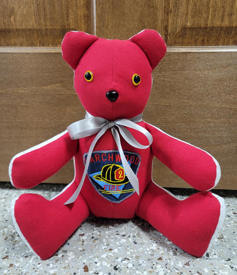 Memory Bear made from Loved Ones Shirts
