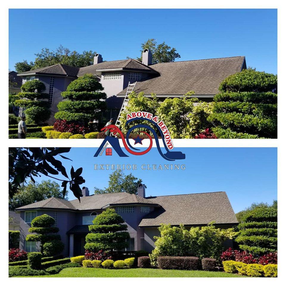 We use Soft-Wash Cleaning to Safely Clean Siding and Roofs on Homes Throughout Polk County and the Surrounding Areas
