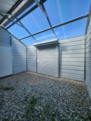 20% OFF! - SAVE $2,390 - ONLY $9,562 for this 12x35x8 Combo Unit with One-Half Double Poly Roof and lots of EXTRA FEATURES!