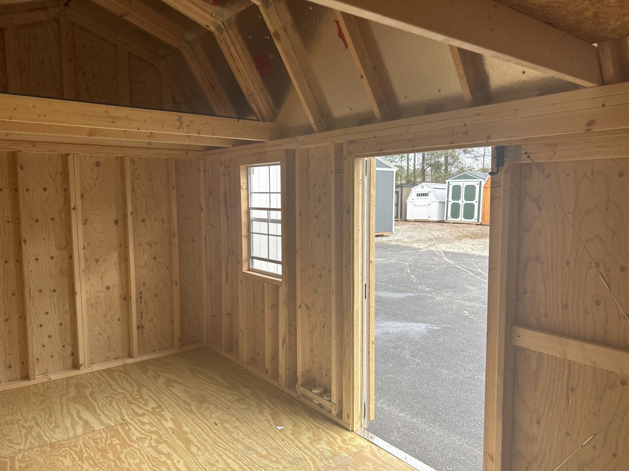 08x16 SIDE LOFTED BARN