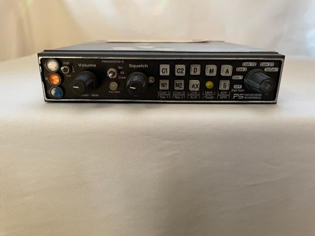 PS Engineering PMA 6000M-S Audio Panel. Used.