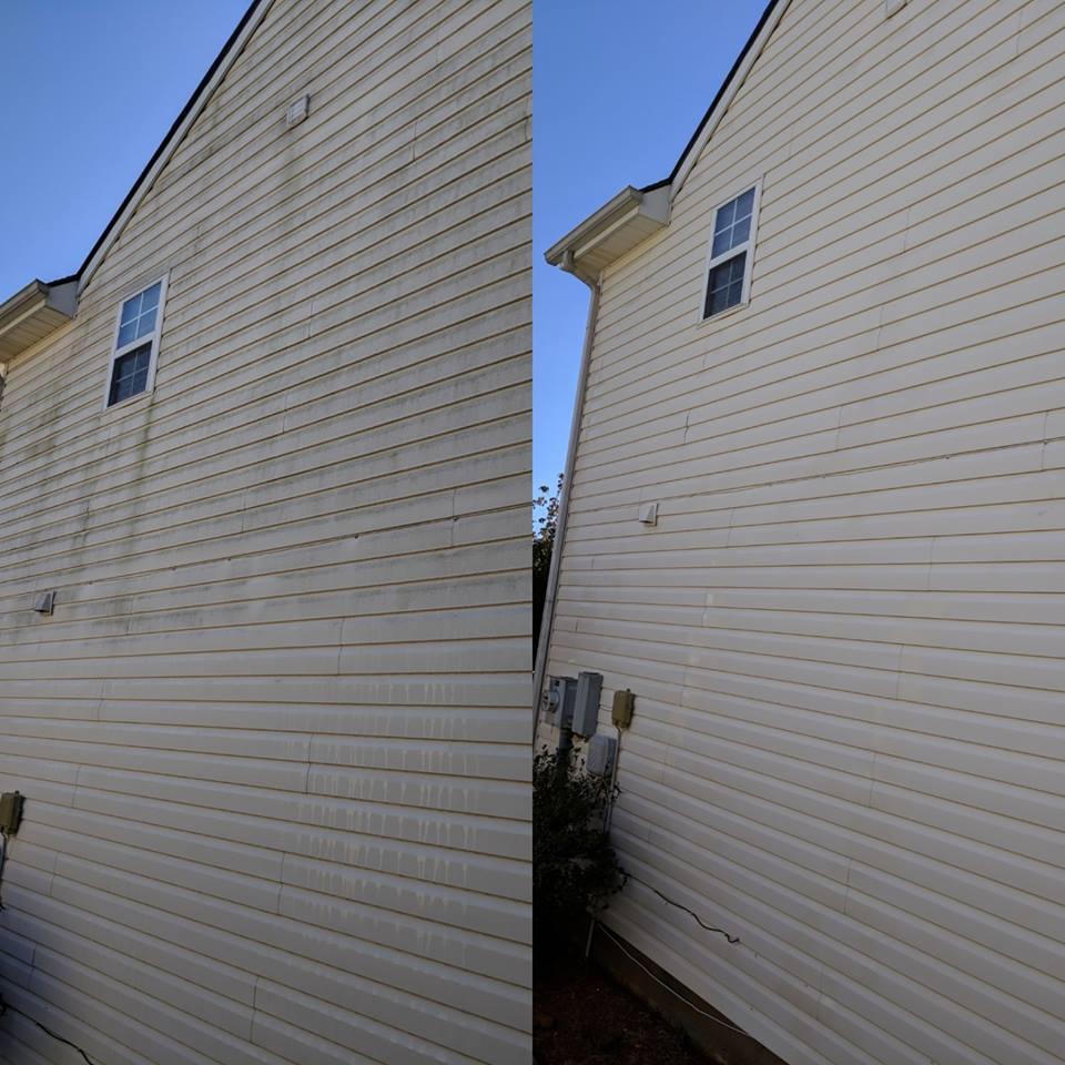 Fab Exterior Cleaning prides itself in utilizing the right techniques in order to provide our clients with the best cleaning experience possible. We utilize both high and low pressure techniques to provide the safest and best results possible. This service is available for homes, driveways, patios, decks, fences & more! We can clean those unsightly black streaks that are forming on your roof. Using the right chemicals with a low pressure application, we can make those streaks caused by algae disappear!