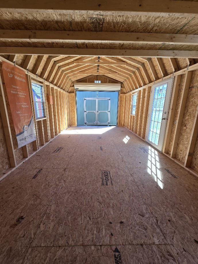 $1,032 OFF this 12x24 Lofted Barn Garage - ONLY $9,291 + tax OR $367 Down and $367/ Month Rent to Own! EVERYONE APPROVED!