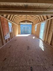 $1,032 OFF this 12x24 Lofted Barn Garage - ONLY $9,291 + tax OR $367 Down and $367/ Month Rent to Own! EVERYONE APPROVED!