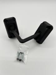 Ring Latch 90 Degree Black