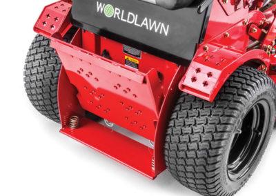 Worldlawn venom 32" stand on mower