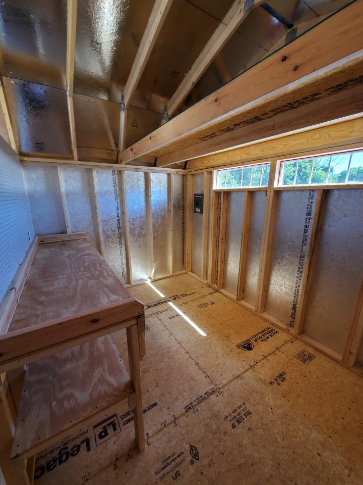 Morganton - 12x20 Lofted Barn Handyman Package W/ Electrical