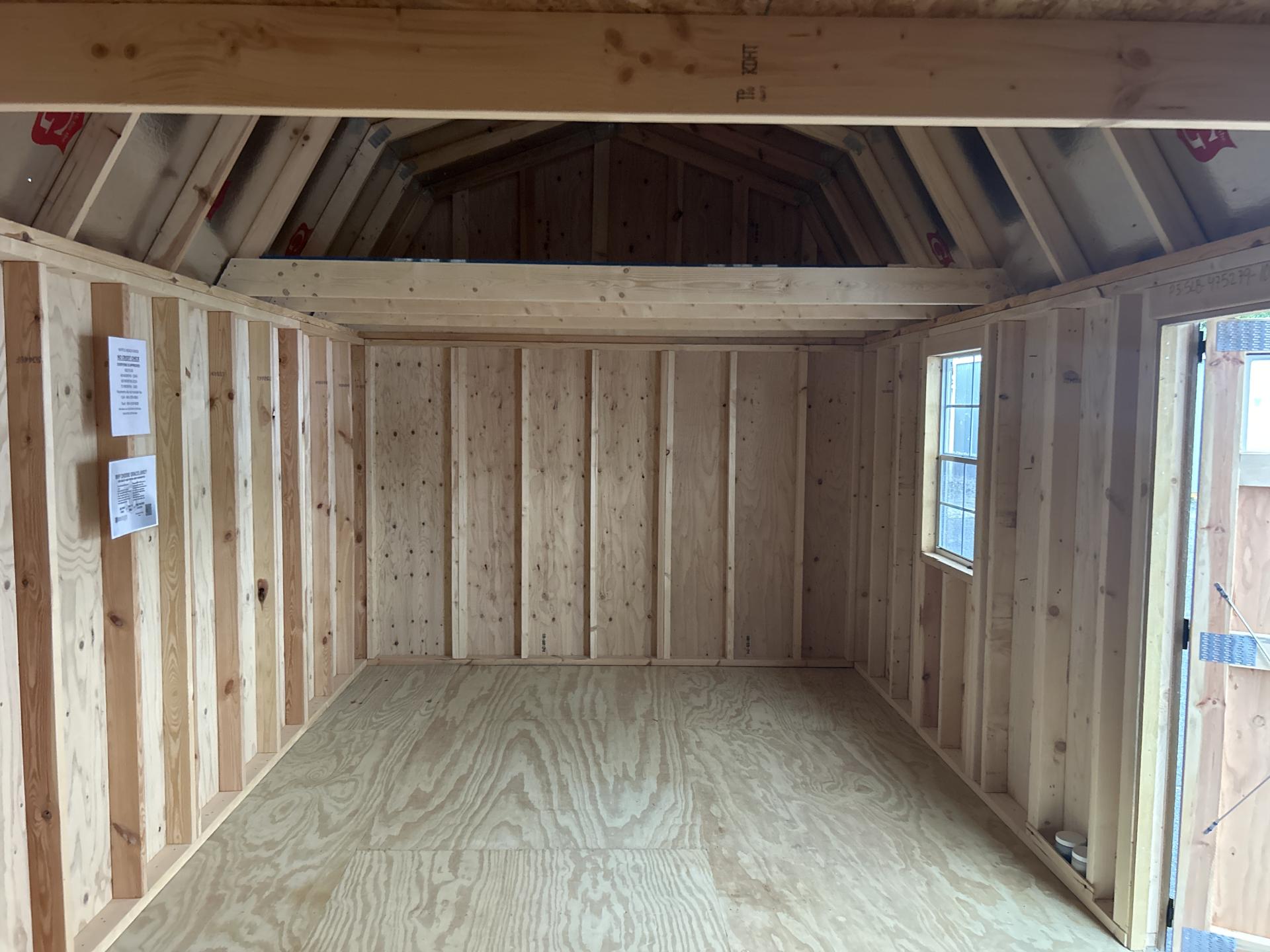 10x20 SIDE LOFTED BARN