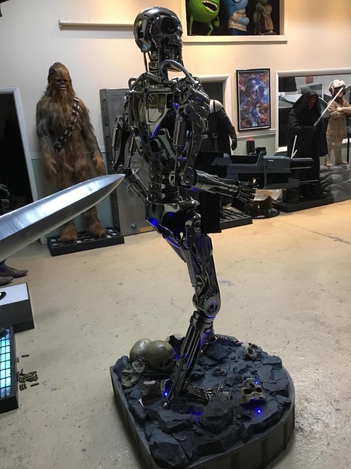 Sideshow Terminator T-800 First Version Endoskeleton
