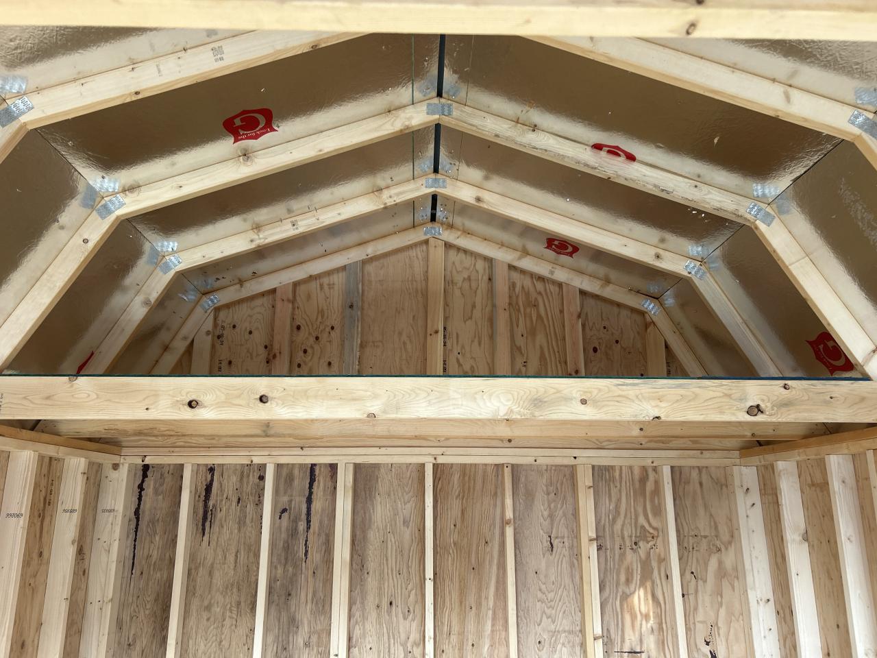 12x16 LOFTED BARN GARAGE