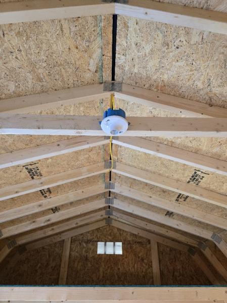 SAVE $294 OFF! - 10x16 LOFTED BARN W/ELECTRICAL - $5,601 OR $221 DOWN & $221/MO -NO CREDIT CHECK - FREE DELIVERY & BLOCKS (50 miles)