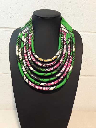 African Accent Rope Necklace