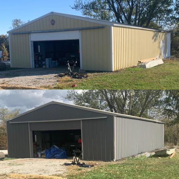 Shed Painting