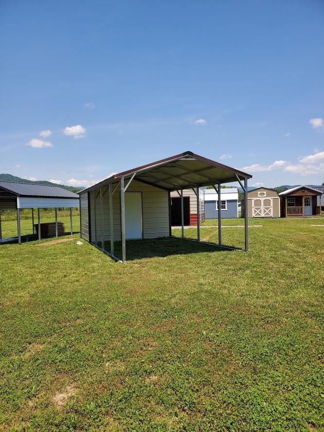 SAVE $1,036 OFF! ONLY $4,720 tax 12x30x7 COMBO STORAGE & CARPORT - NO CREDIT CHECK - EVERYONE APPROVED!