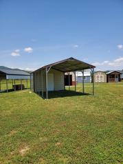 SAVE $1,036 OFF! ONLY $4,720 tax 12x30x7 COMBO STORAGE & CARPORT - NO CREDIT CHECK - EVERYONE APPROVED!