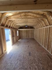 $864 OFF! 12X24 LOFTED BARN - ONLY $7,781 - $307 DOWN & $307/MONTH - NO CREDIT CHECK - EVERYONE APPROVED