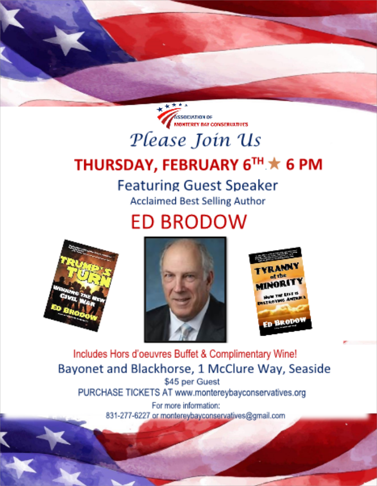 Guest Speaker: Ed Brodow