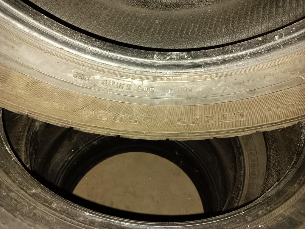LT275/65R20 Goodyear Wrangler Workhorse HT Tires Set of 4