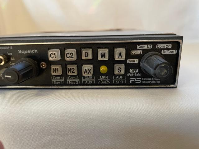 PS Engineering PMA 6000M-S Audio Panel. Used.