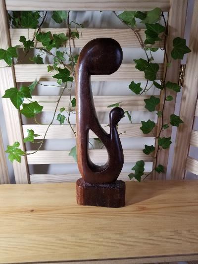 Abtsract Mother And Child Sculpture