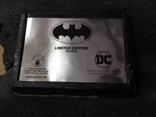 DC Comics Batman Comic Book Version with Light Up Eyes and Bat-A-Rang