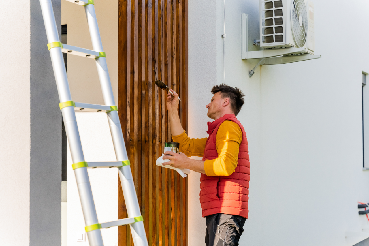 Staining and Sealing
