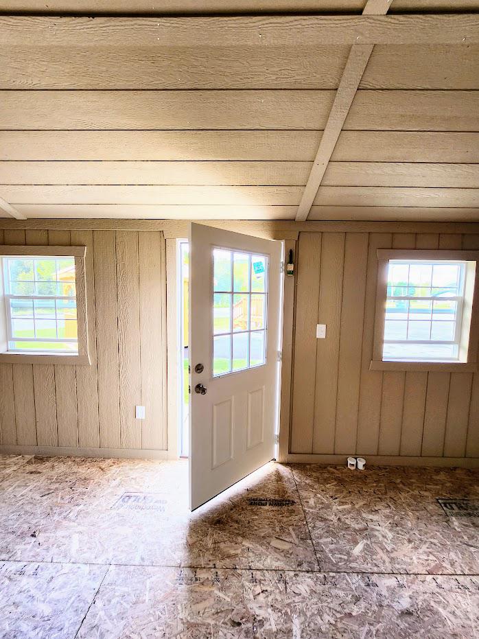 10% OR $1,205 OFF -10x20 -INSULATED WALLS, FLR & CEILING -HEAT -FINISHED -ELCTRICAL!