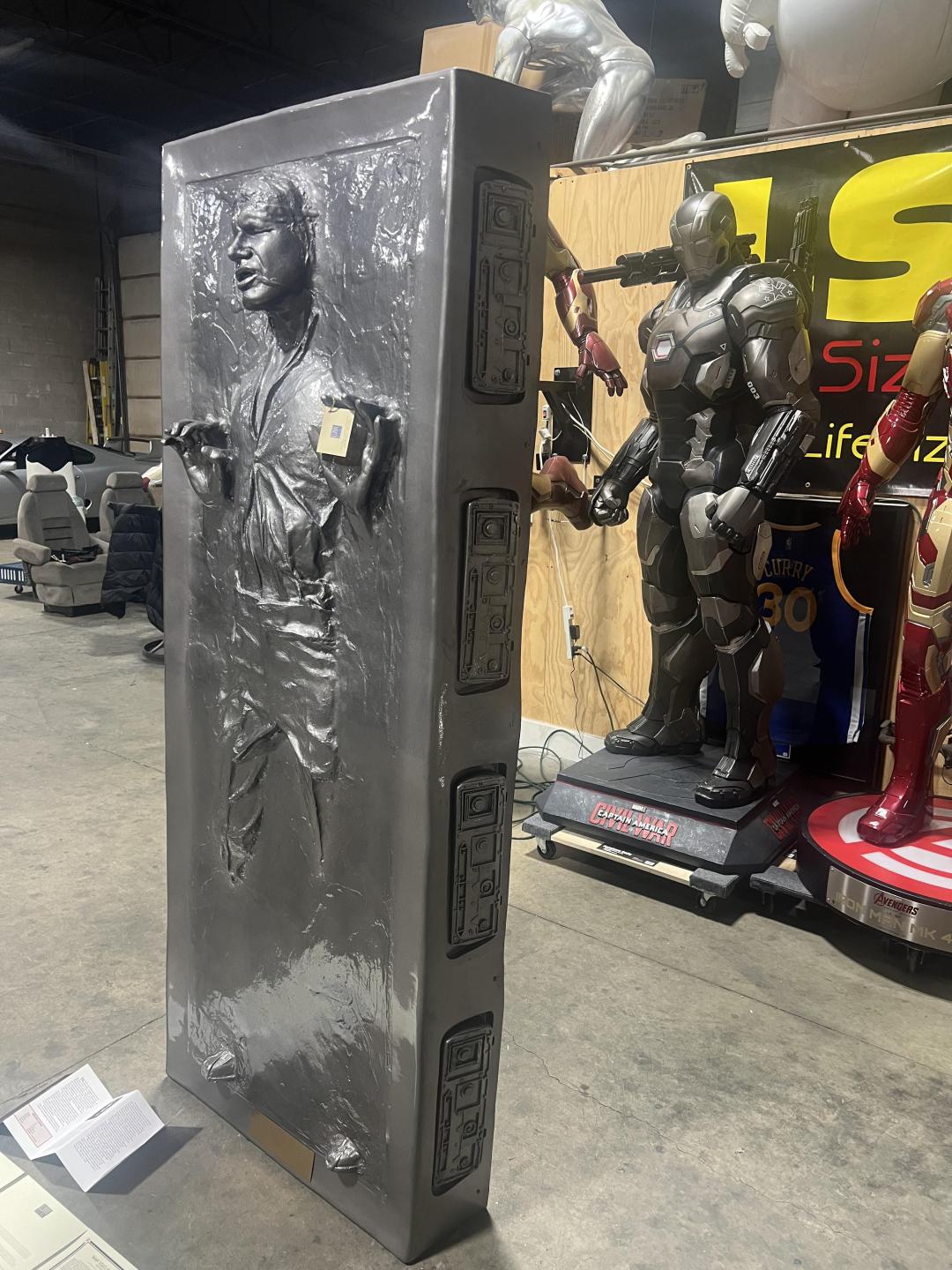 Life Size Han Solo in Carbonite Illusive Concepts