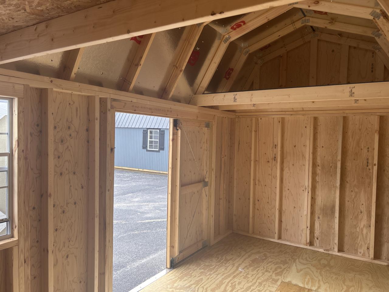 08x16 SIDE LOFTED BARN