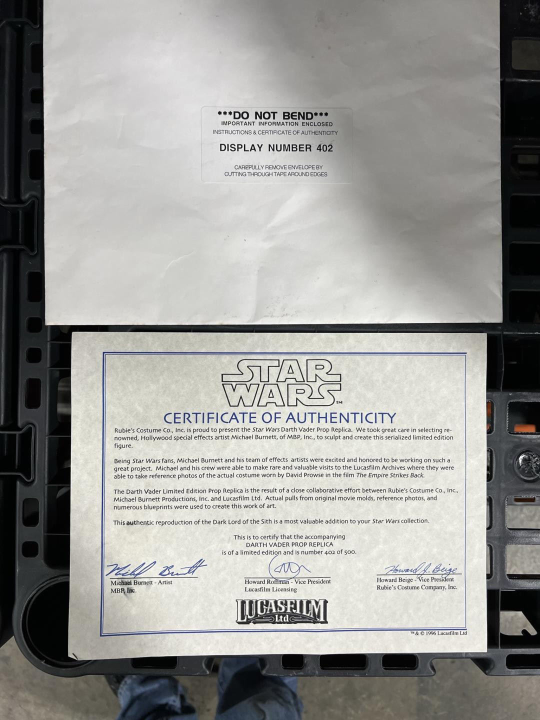 Star Wars Rubies Darth Vader