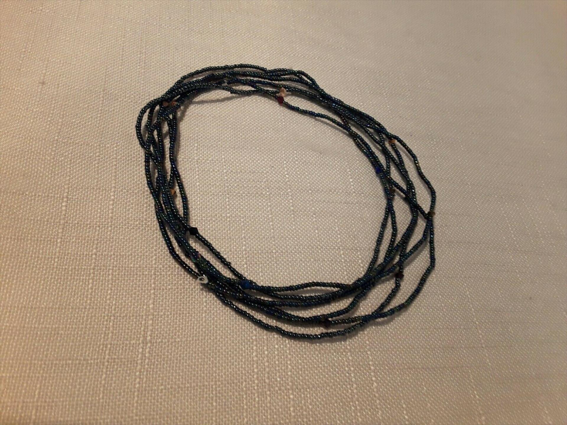 Set of 3 Grey Waist Beads
