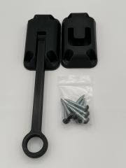 Ring Latch 5" Black